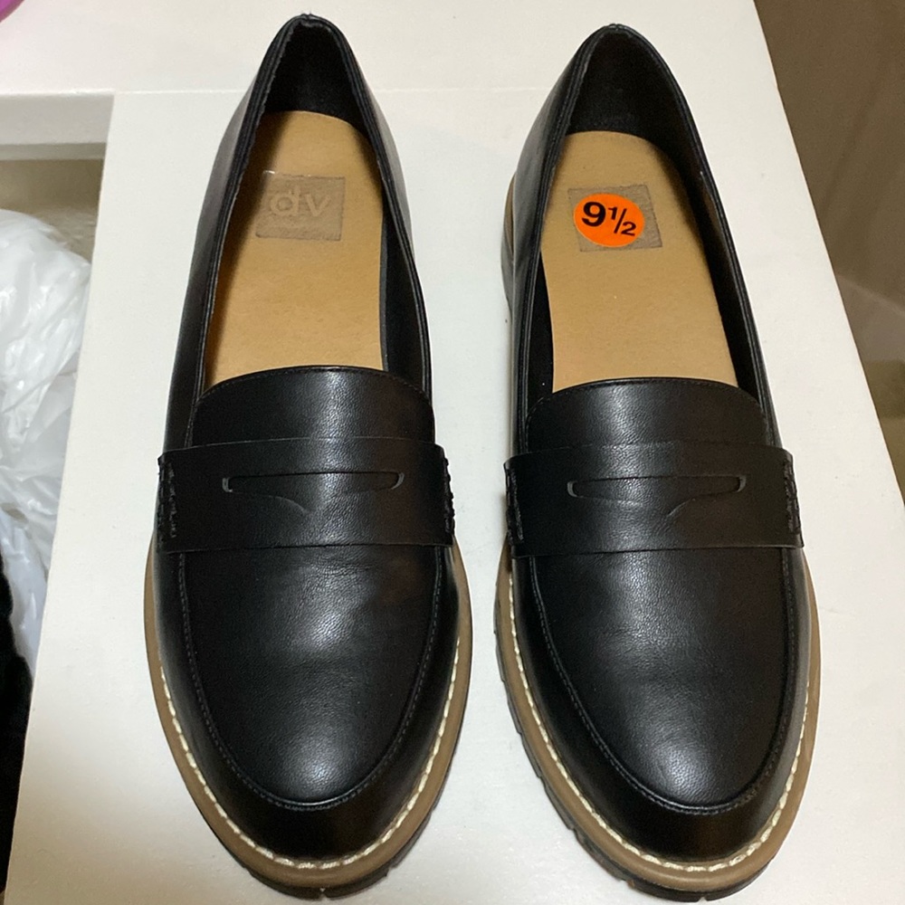 Dolce Vita black penny loafers